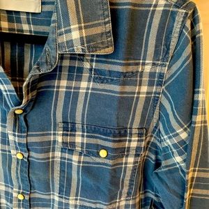 NWT Lucky brand indigo shirt!